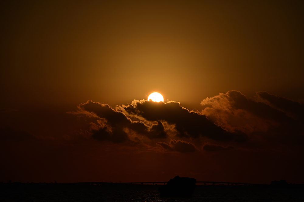 【画像】2021年9月25日の沖縄の朝日