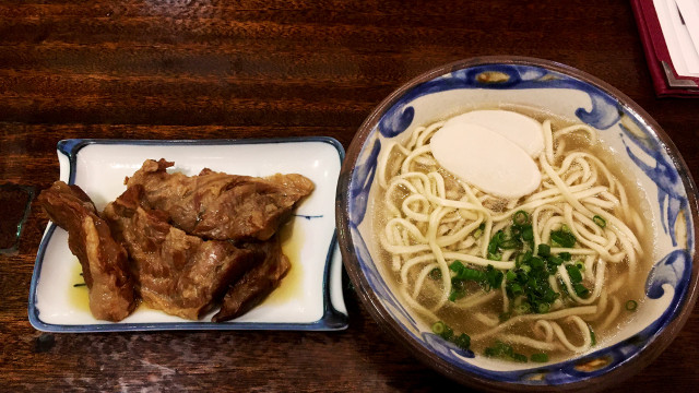 軟骨ソーキそば